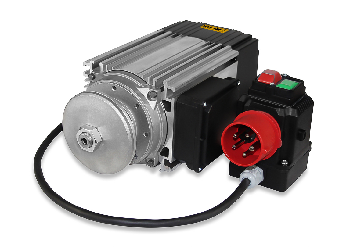 Flat motor D65SA2 - 1.5 kW-B14 - Rotation right