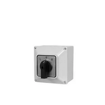 400V cam switch up to 25A Left- Zero- Right