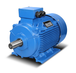 Cast electric motors