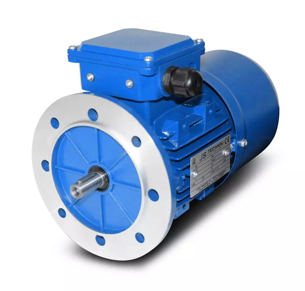 Brake motor BMS 801 - 0.37 kW-6pole-B5