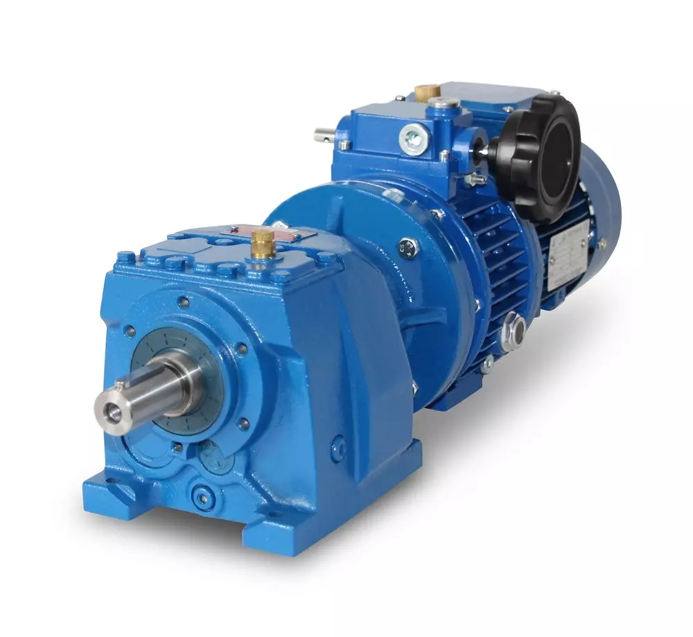 MV003/B5+V05-71-4 - 0,25 kW – 8,5-41 rpm Helical geared motor speed variator